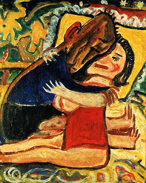 Alec And Joan by Danila Vassilieff, 1944